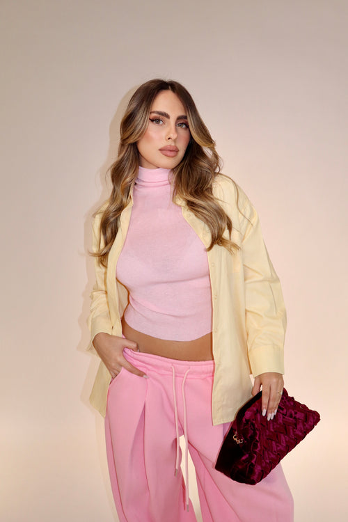 Camicia Basic Chic Yellow