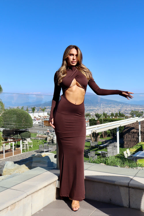 Dress Kamelia Brown