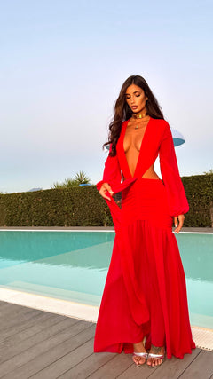 Dress Anastasia Red