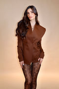 Blazer Eudra Brown