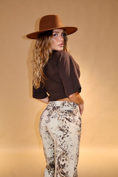 Maglia Raw Brown