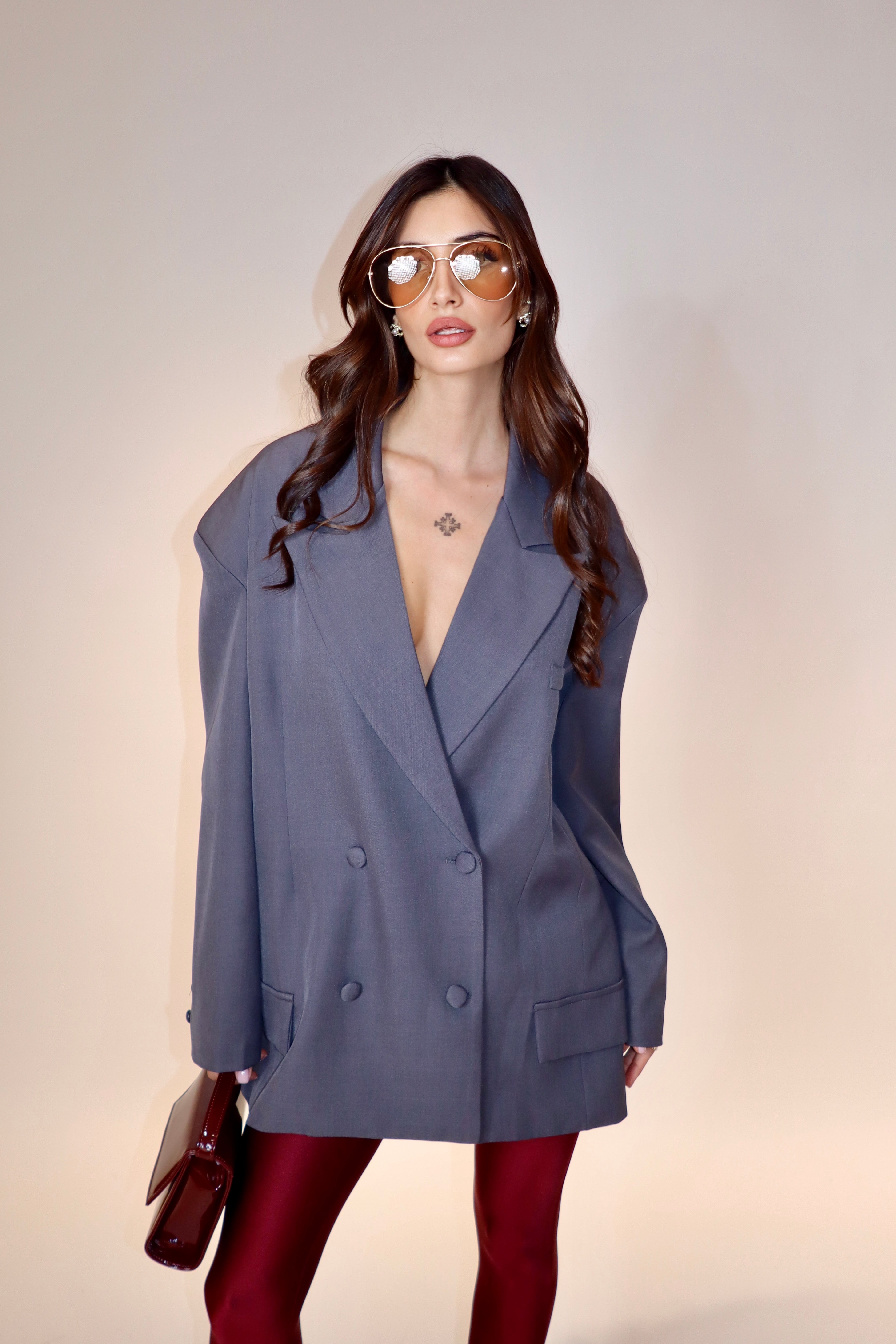 Maxi Blazer Penelope Grey