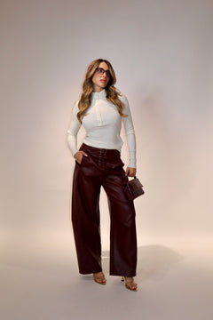 Pantalone Rebby Bordeaux