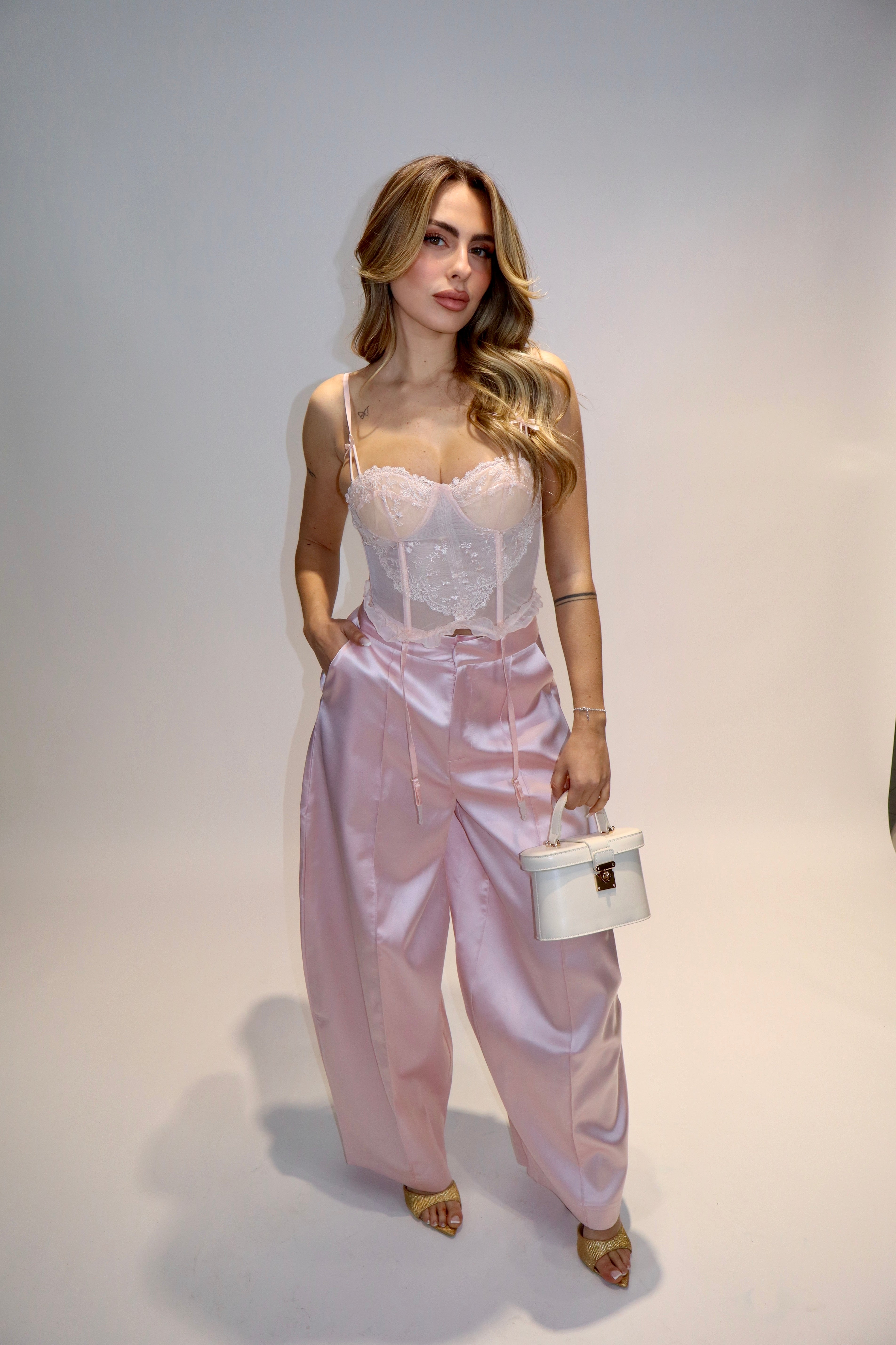 Pantalone Velina Pink