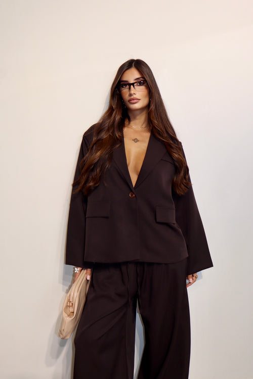 Tailleur Victoria Brown
