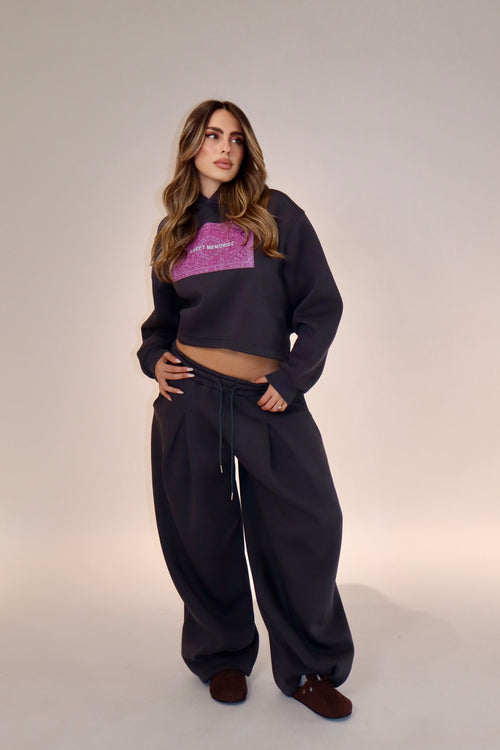 Pantalone Comfy Grigio Scuro