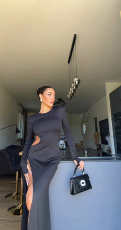 Dress Silhouette Black