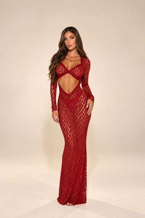 New Dress Calypso Red