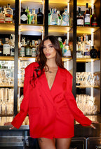 Maxi Blazer Penelope Red