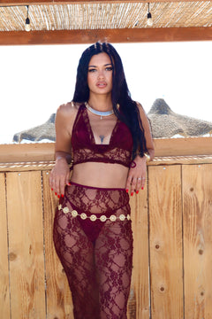 Beachwear Foreva Bordeaux