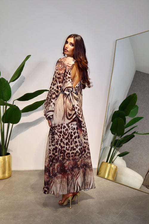 Dress Jungle Brown