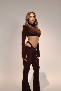 Jumpsuit Cordelia Brown