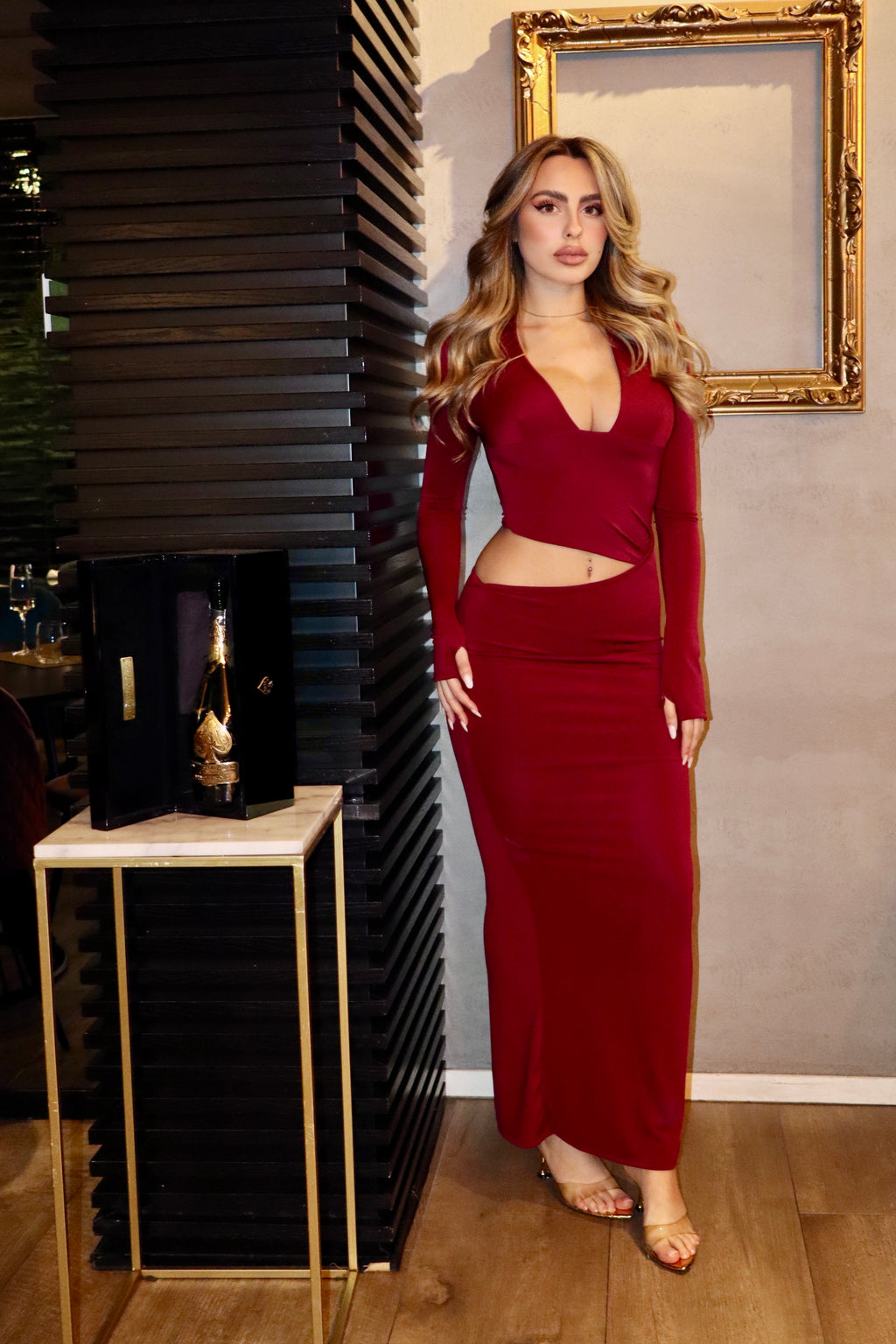 Dress Axel Bordeaux