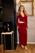 Dress Axel Bordeaux