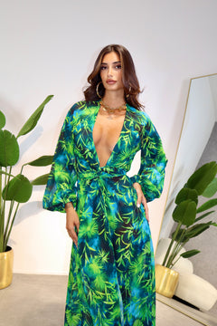 Dress Jungle Green
