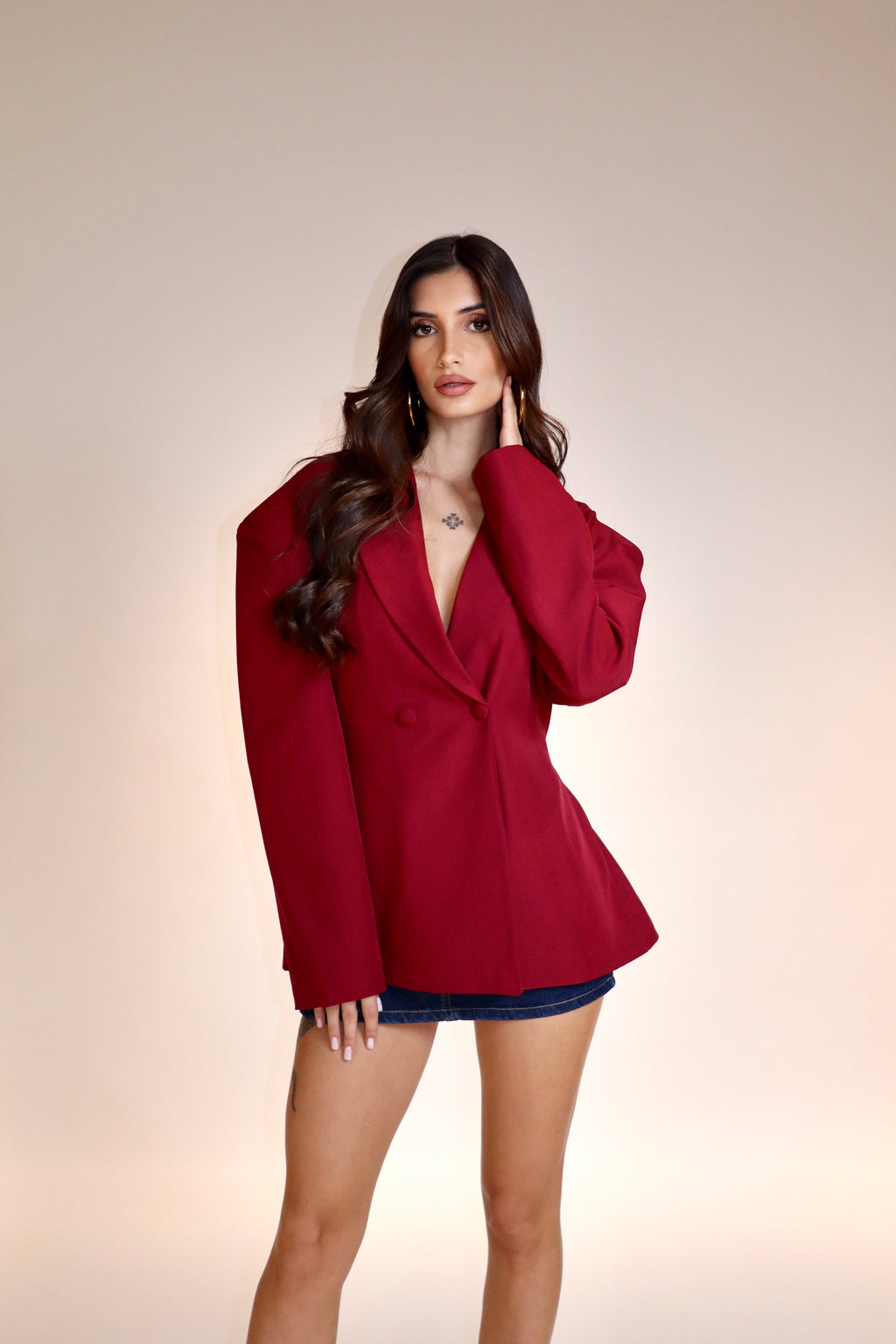 Blazer Lara Bordeaux