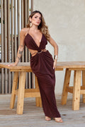 Dress Calypso Brown