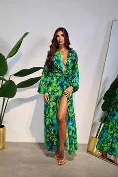 Dress Jungle Green