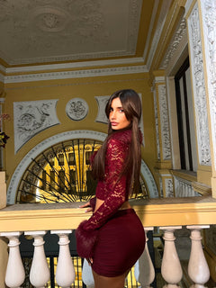 Cordset Wolfy Bordeaux