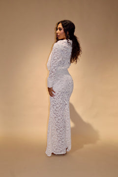 Dress Sauvage White