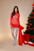 Dress Flake Red