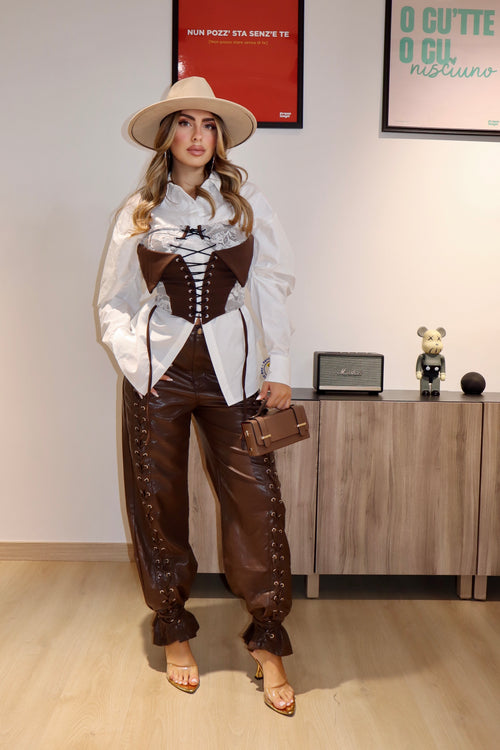 Pantalone Katrine Brown