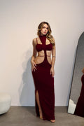 Dress Berlino Bordeaux