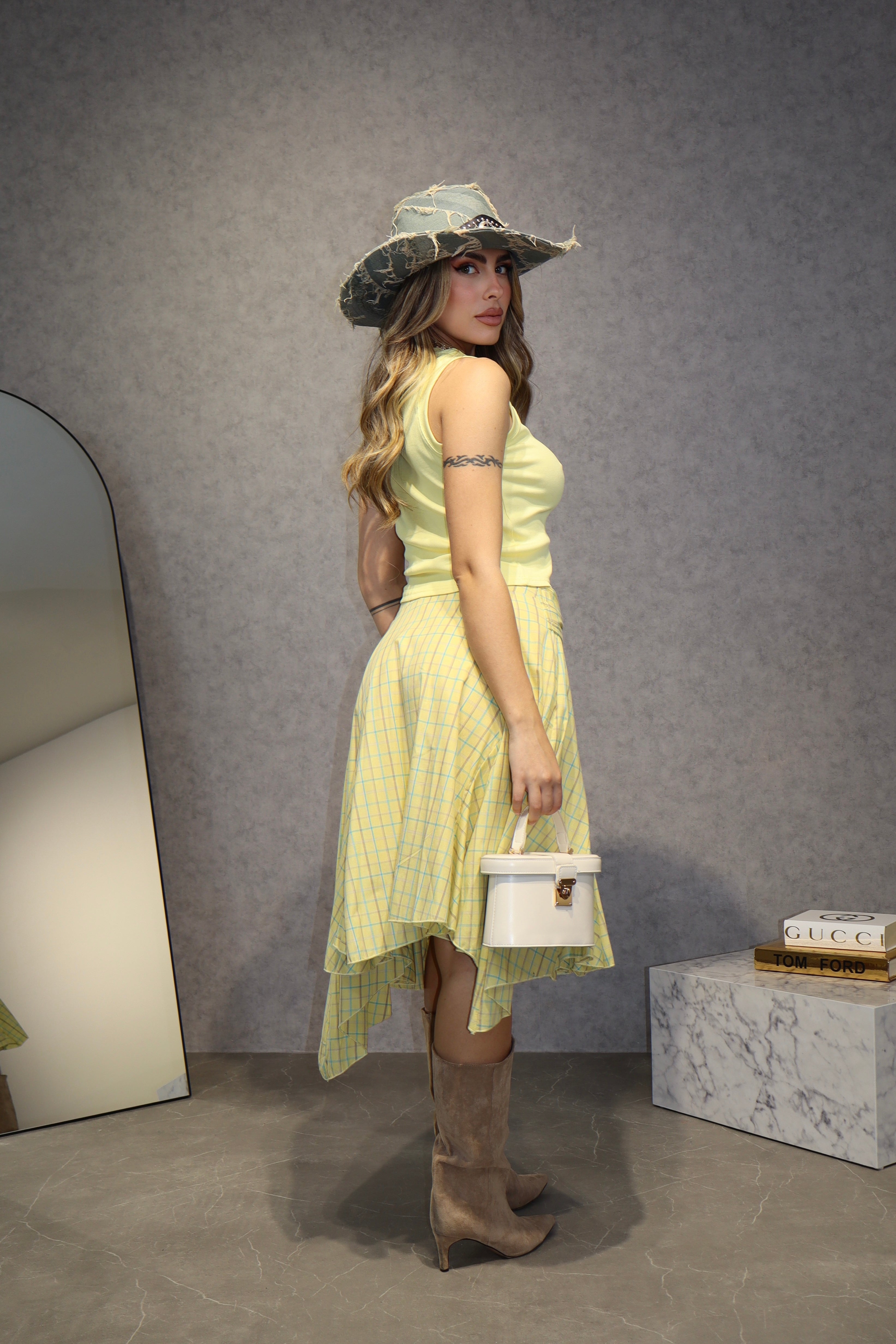 Canotta Basic Gialla