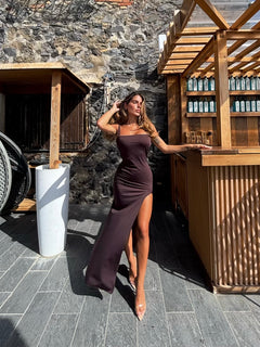 Dress Anyta Brown