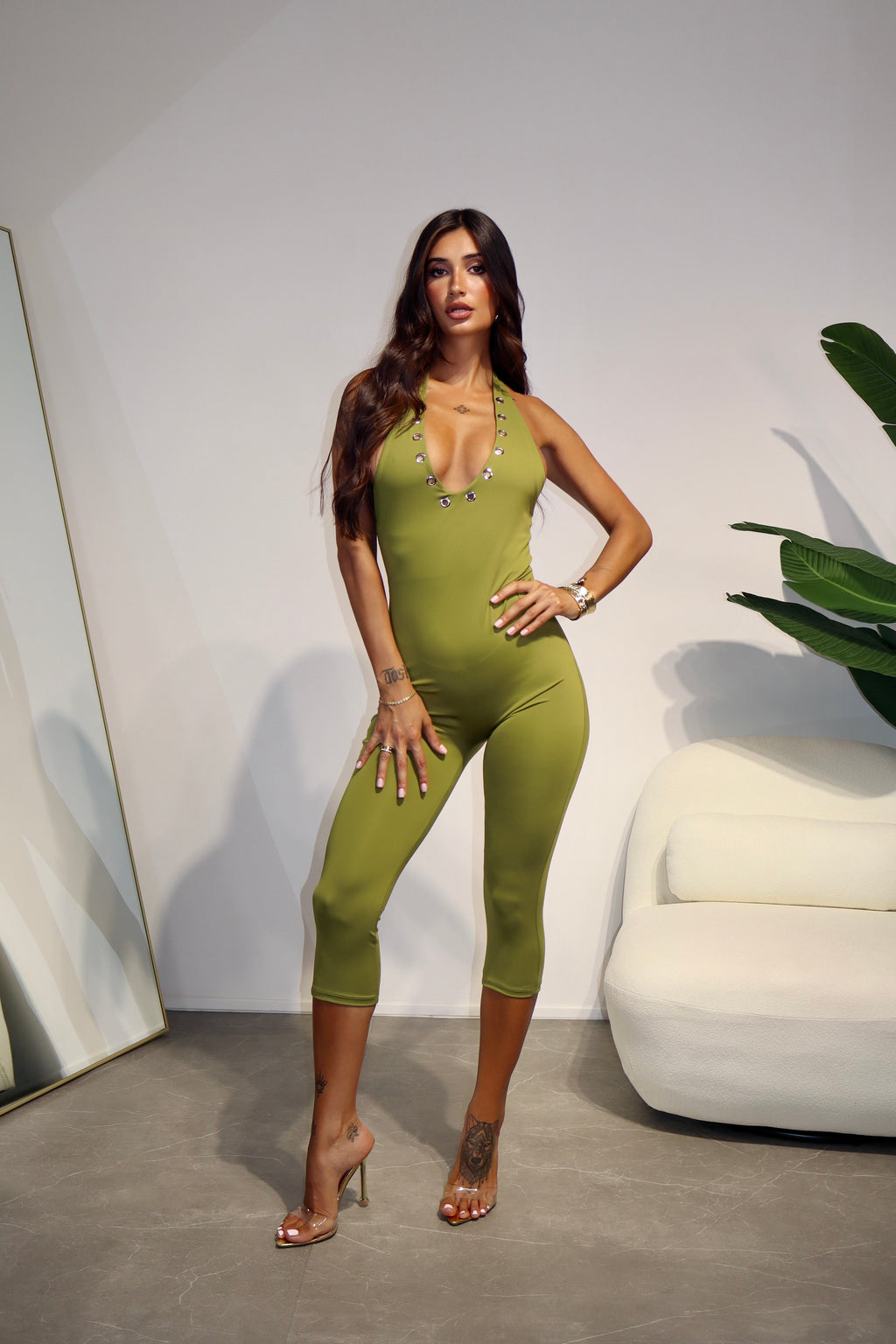 Jumpsuit Ynes Green