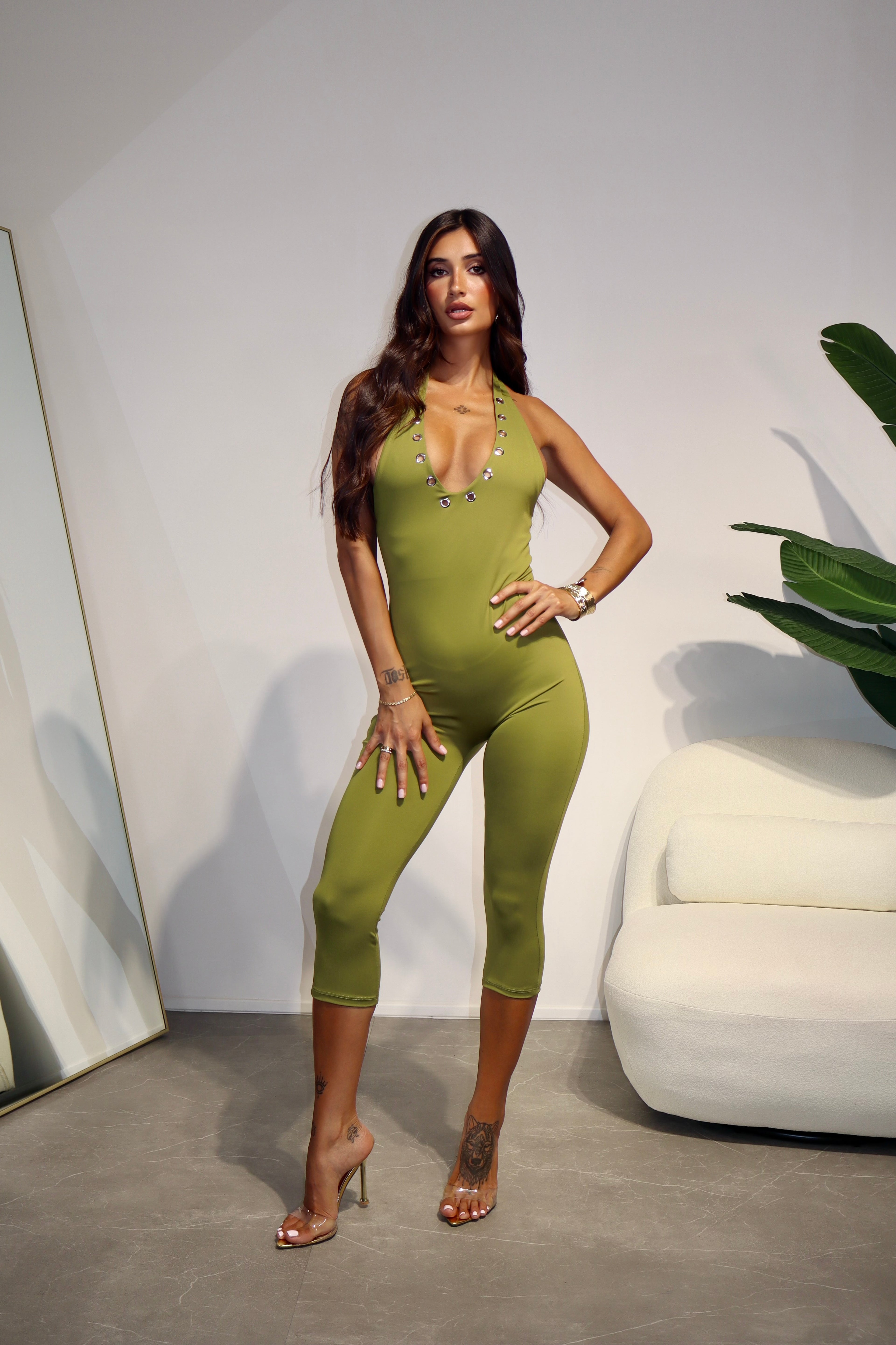 Jumpsuit Ynes Green