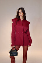 Blazer Eudra Bordeaux