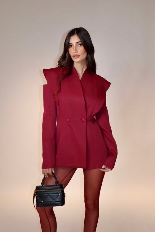 Blazer Eudra Bordeaux