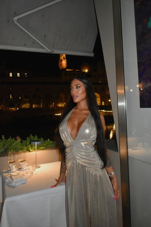 Dress Riry Lamè Gold