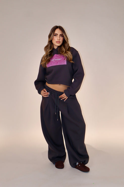 Pantalone Comfy Grigio Scuro