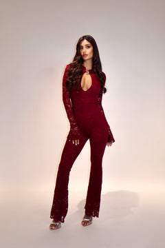 Jumpsuit Japan Bordeaux