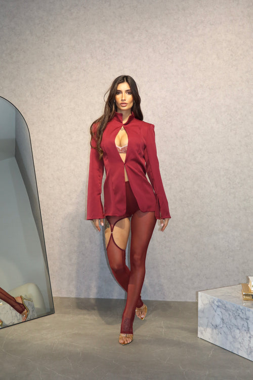 Blazer Riad Bordeaux