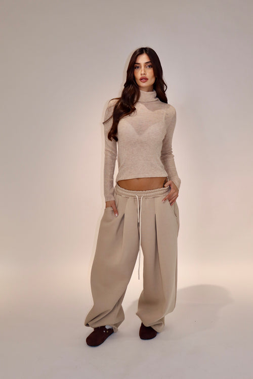 Pantalone Comfy Beige