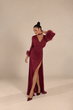 Dress Ivonne Bordeaux
