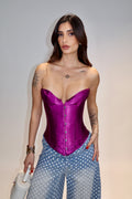 Corpetto Midnight Bloom Violet